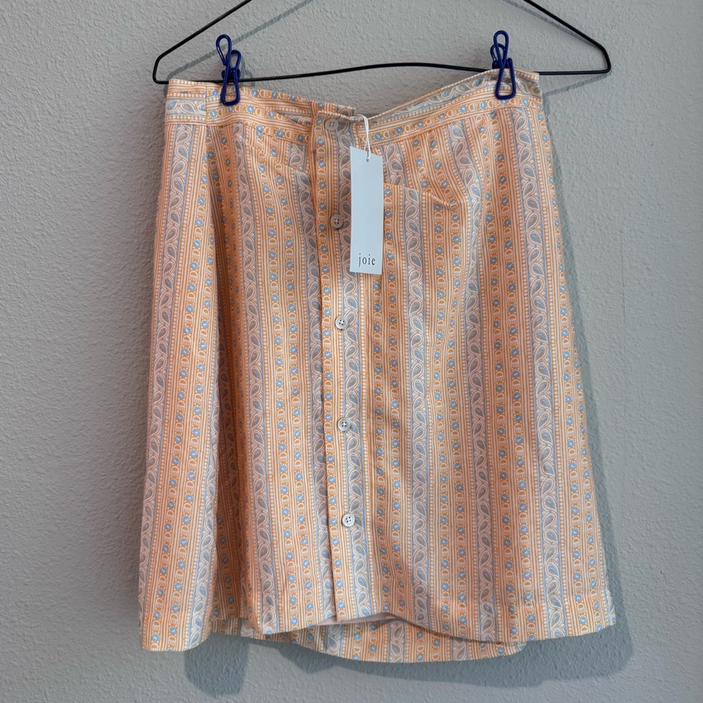Joie Boho Paisley Patterned Pencil Skirt
